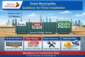 Dubai Municipality Guidelines for Fence Installation